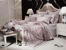 Summer Comfort Luxury Bright Silk Cotton Luxury Bed Sets For Home