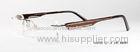 Boys Rimless Unisex Titanium Optical Frames Of Any lens CE / FDA