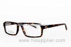 Full Frame Acetate Optical Reading Glasses Frames , Rectangular Custom OEM