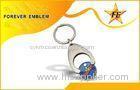 Custom Keychain Supermarket Trolley Coin Keyring Token With Shiny Plating