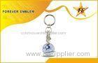Metal 1 Euro Supermarket Trolley Coin Keychain With Coin Holder