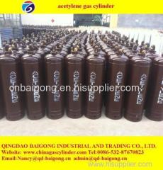 40Liter china export acetylene bottle