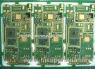 FR4 Silkscreen White Quick Turn 6 Layer PCB Prototypes , Custom PCB Board