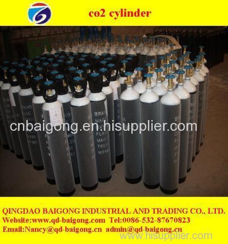 export empty best quanlity co2 cylinder