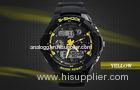 12 / 24 Hour Analog Sport Watch Mens Dual Time Digital Wrist Watches