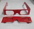 Fashional Polarised Paper Chroma Depth 3d Glasses For Celebration OEM