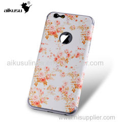 top quality and beautiful picture design for iphone 6 3D skin sticker