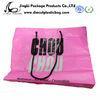 Bottom up HDPE Rope Handle Paper Bags Pink with 500mm width , pink