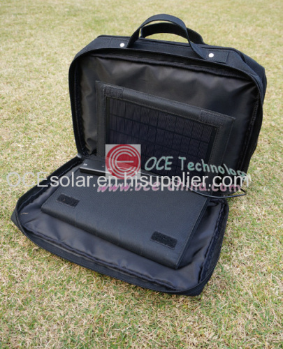 Portable Hand Solar Charger Pack Bag With 20 watt Solar Panel