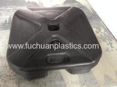 Blow molding of plastic water beach umbrella base material:HDPE