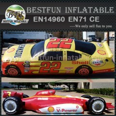 Advertising inflatable racing car model