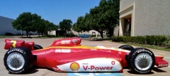 Custom advertising racing inflatable car model