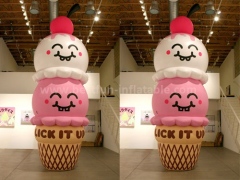 Vivid image ice cream advertising inflatables