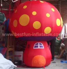 Gaint Display advertising inflatable model mushroom for event