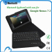 Removeable Economic Slide Bluetooth Wireless Keyboard for google nexus 7 2