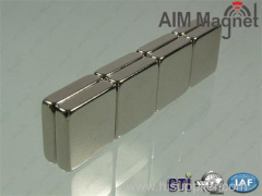 strong force permanent block sintered ndfeb magnetic china manufacturer