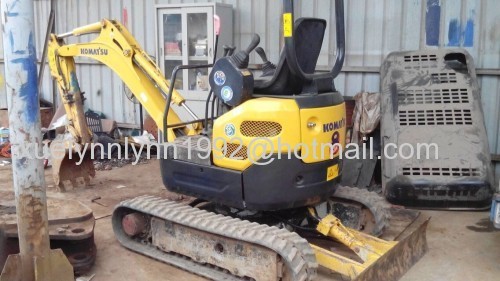 Used Komatsu PC15-8 excavator