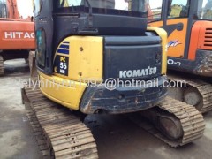 Used Komatsu PC55MR-2 excavator