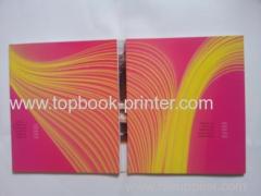 250gsm art paper cover matt lamination conjoined structure perfect bound softcover or softback book printer