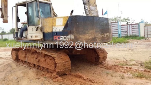 Used Komatsu excavator for sale