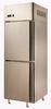 Two Door Stainless Steel Upright Refrigerator For Commercial , Freezer18