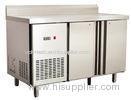 225L Two Door Undercounter Refrigerator Freezer With Low Consumption , 1355 x700x850