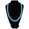 custom eco-friendly and Fashion lady silicone necklace