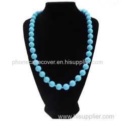 custom eco-friendly and Fashion lady silicone necklace