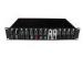 SM / MM 19inch 2U 14 ports optical media converter , Rack Chassis
