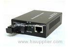 10 / 100M fiber optic ethernet converter , single mode media converter