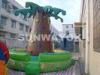 Outdoor Inflatable Rock Climbing Wall For Inflatable Kids / Adult Games