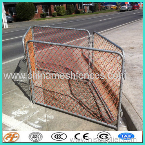 1.2M High Visibility Orange Construction Site Temporary Fencing Panels For New Zealand