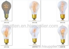 china bulbs light Edison lighting fixture bulbs A19 A60 fliament lamp product base E27 base bulb