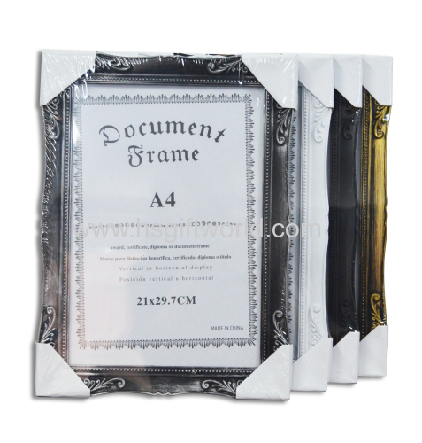 A4 Plastic injection document frame No.34P0007