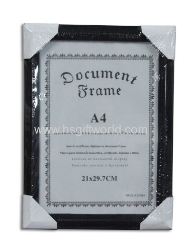 A4 Plastic injection document frame No.34P0008