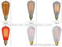 china light Bulbs ST64 Thomas Edison Carbon bulbs lighting energy saving lamps e27 40w incandescent bulb