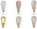 china light Bulbs ST64 Thomas Edison Carbon bulbs lighting energy saving lamps e27 40w incandescent bulb