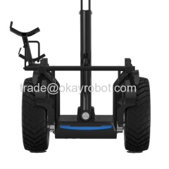 segway two wheel electric golf cart