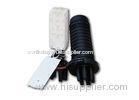 pole mounted Dome Fiber Optic Splice Closure 5 ports sealing for FTTH