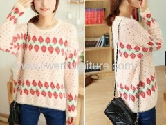 The strawberry pattern sweater