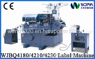 CNC Flatbed label printing machine