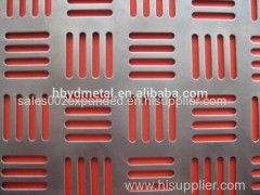 sloted hole perforated metal