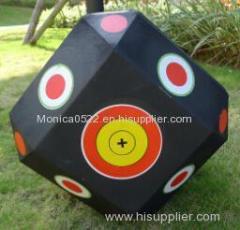 shooting targets polyhedral targets for challenge of shooting sports