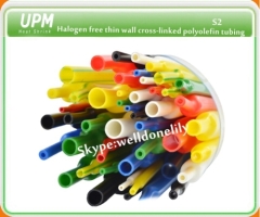 S2 Halogen Free Thin Wall Heat Shrink Tubing for General Purpose for wire identification and insulation flame retardant