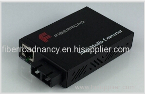 Mini 10/100Base-TX to 100Base-FX Fiber Media Converter