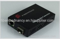 Mini 10/100Base-TX to 100Base-FX Fiber Media Converter