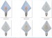 New Design 110V-130V Diamond shapes lightings Incandescent bulb light bulb energy saving lamps