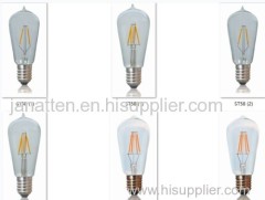 lamp light fixture ST58 LED lights bulb energy saving lamps 110V-130V e27 led lightings 3W/5W/7W Led Bulb