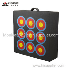 Mundane competition shooting target, foam material target
