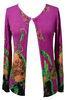 Pink Printed Cartin Womens Viscose Knit Sweaters , Eco-Friendly
